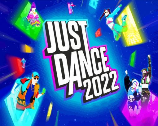 Just Dance Video Game Poster Diamond Painting