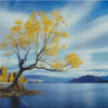 Lake Wanaka In New Zealand Diamond Painting