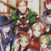 Mushoku Tensei Anime Characters Diamond Painting