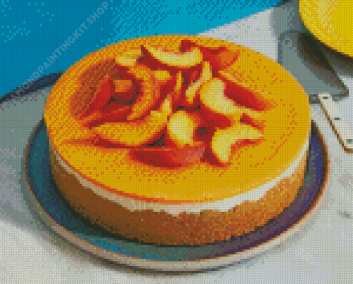 Peache Cheesecake Diamond Painting