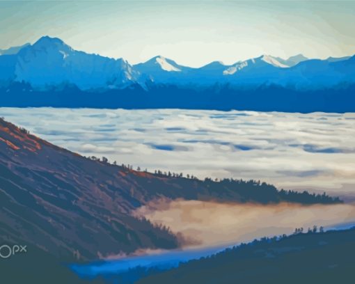 Pioneer Peak Alaska Diamond Painting