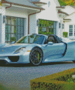 Porsche 918 Diamond Painting