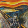 Ryuk The Scream Diamond Painting