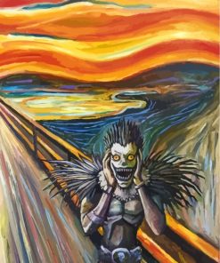 Ryuk The Scream Diamond Painting