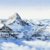 Snowy Mount Assiniboine Diamond Painting