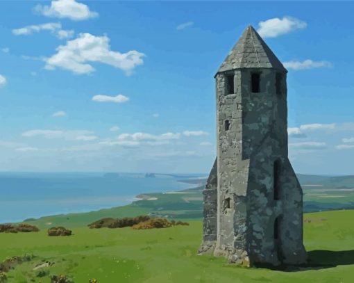 St Catherines Oratory Isle Of Wight Diamond Painting