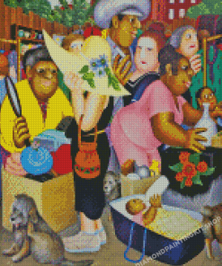 Streek Market Beryl Cook Diamond Painting