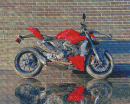 Streetfighter V2 Bike Diamond Painting