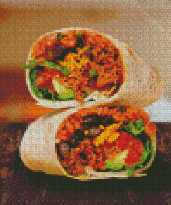 Tasty Burrito Diamond Painting