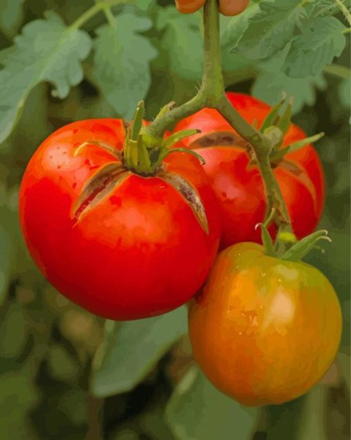 Tomato Plant Diamond Painting