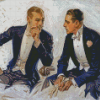 Vintage Men Christian Leyendecker Diamond Painting