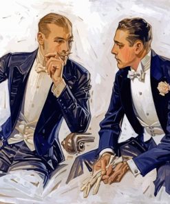 Vintage Men Christian Leyendecker Diamond Painting