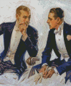 Vintage Men Christian Leyendecker Diamond Painting