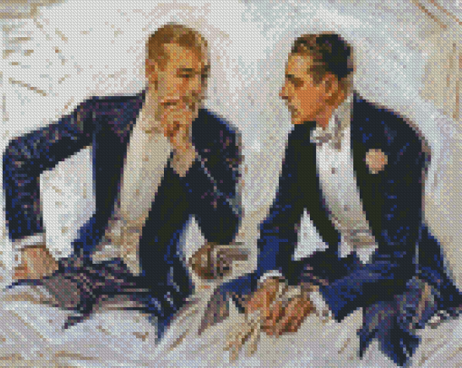 Vintage Men Christian Leyendecker Diamond Painting