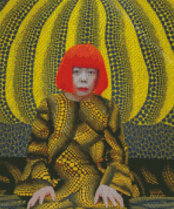 Yayoi Kusama Japanese Artist Diamond Painting