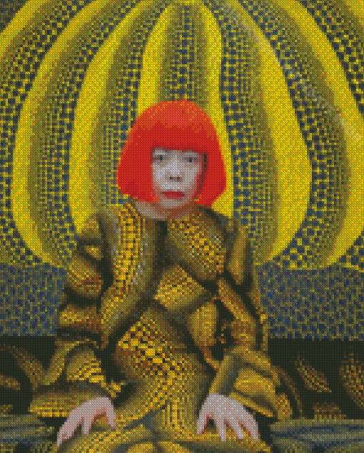 Yayoi Kusama Japanese Artist Diamond Painting