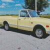 Yellow 1968 Chevrolet Diamond Painting