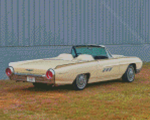 1963 Ford Thunderbird Diamond Painting