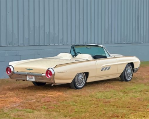 1963 Ford Thunderbird Diamond Painting