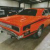 1970 Super Bee Car Hemi Orange Diamond Painting