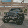 2021 Jeep Wrangler Unlimited Sport Black Car Diamond Painting