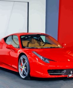 458 Ferrari Car Diamond Painting