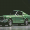 67 Mustang Diamond Painting