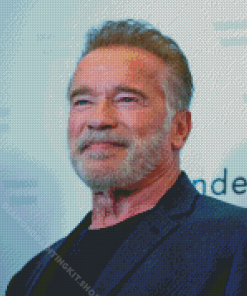 Actor Arnold Schwarzenegger Diamond Painting