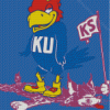 Aesthetic Kansas Jayhawks Diamond Painting