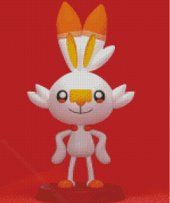 Aesthetic Scorbunny Diamond Painting