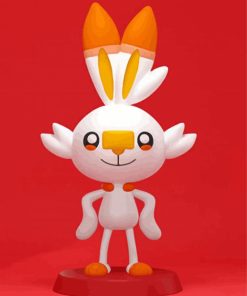 Aesthetic Scorbunny Diamond Painting