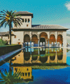 Alhambra Palace Diamond Painting