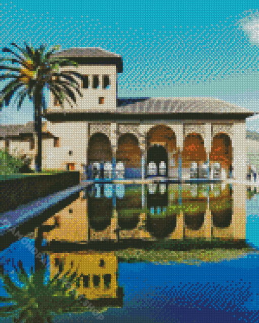 Alhambra Palace Diamond Painting