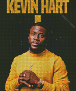 American Comedian Kevin Hart Diamond Painting