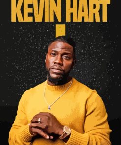 American Comedian Kevin Hart Diamond Painting