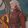 Anime Rhaenyra Targaryen Diamond Painting