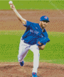 Anthony Bass Toronto Blue Jays Diamond Painting