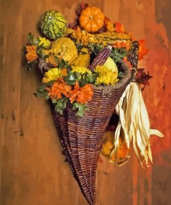 Autumn Cornucopia Diamond Painting