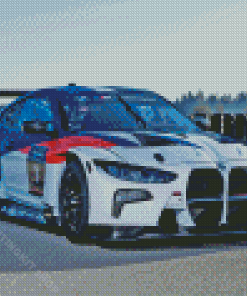 BMW Race Sport Car Diamond Painting