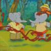 Babar The Movie Diamond Painting