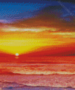 Beach Evening Diamond Painting