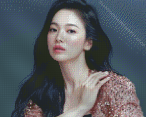 Beautiful Actress Song Hye Kyo Diamond Painting