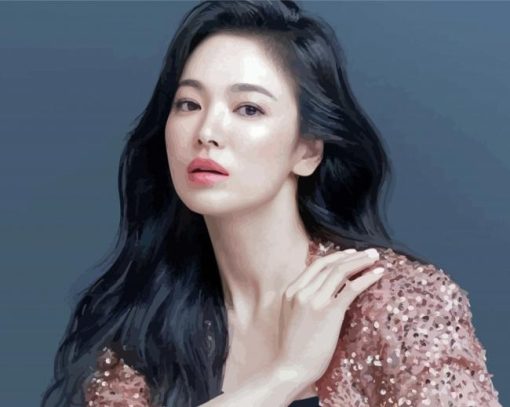 Beautiful Actress Song Hye Kyo Diamond Painting