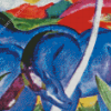 Blue Horses By Franz Marc Diamond Painting