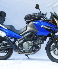 Blue Suzuki DL 650 V Strom Diamond Painting