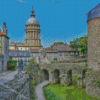 Boulogne Sur Mer Old Buildings Diamond Painting