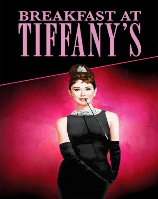 Breakfast At Tiffanys Movie Character Diamond Painting