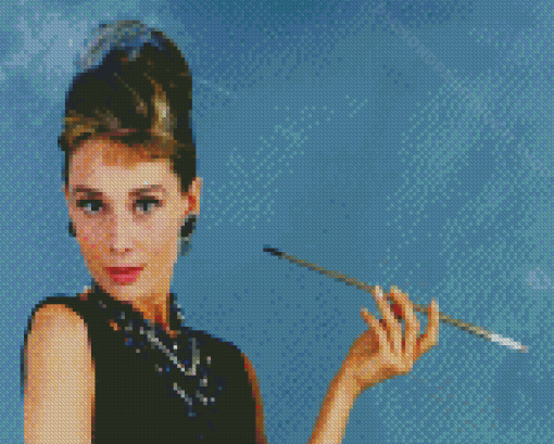 Breakfast At Tiffanys Movie Diamond Painting