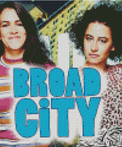 Broad City Serie Poster Diamond Painting