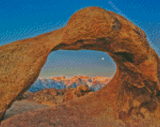 California Mt Whitney Mobius Arch Diamond Painting